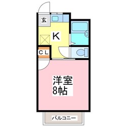 メゾンやなとの物件間取画像